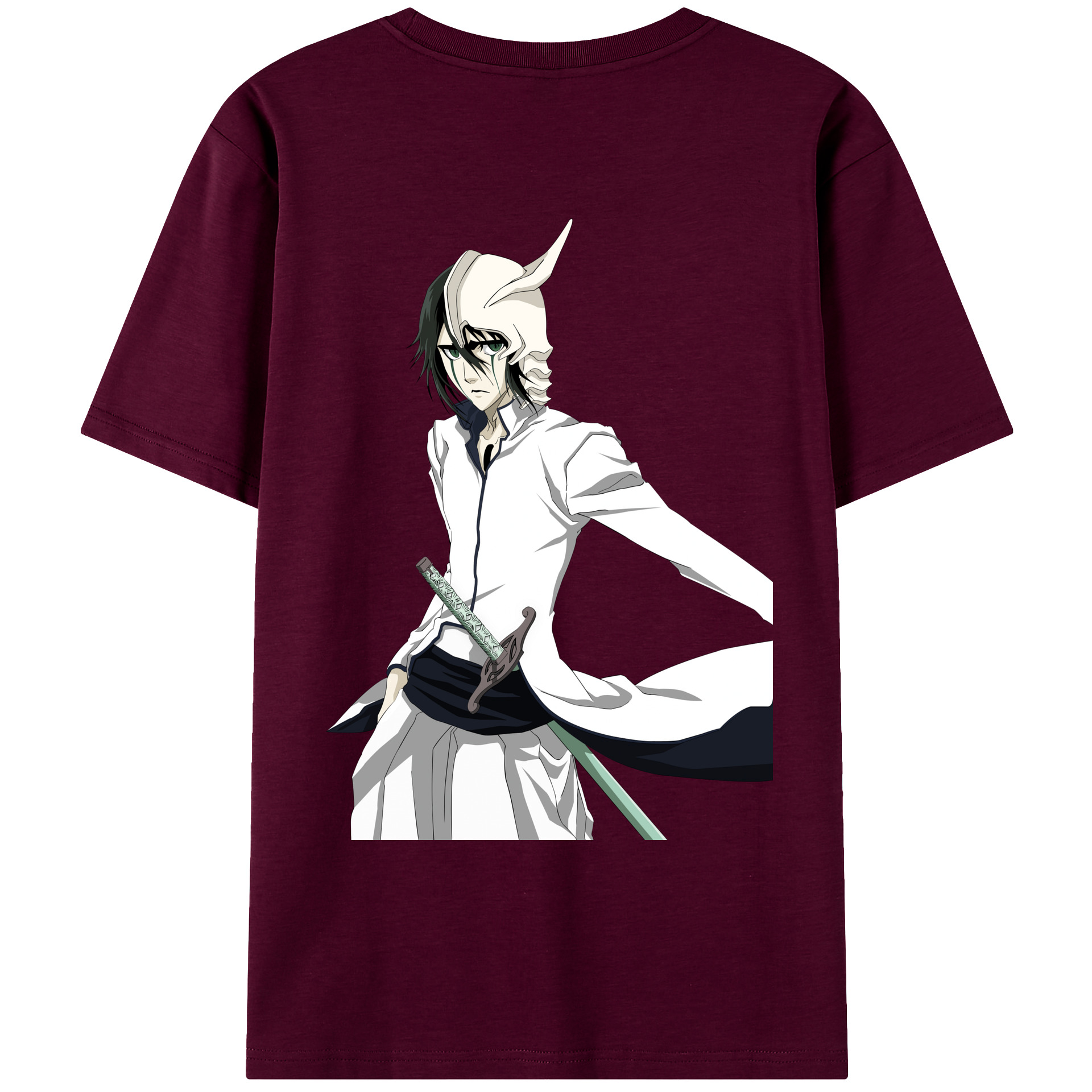 （画像用） ブリーチ ウルキオラ·シファー BLEACH Ulquiorra cifer レディース半袖Tシャツ(バックプリント)